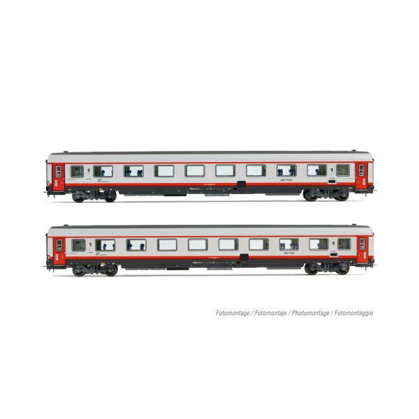 Rivarossi - Fs 2-pk Gran Confort '85 1st Cl Frecciabianca Vi (9/22) *riv-hr4351