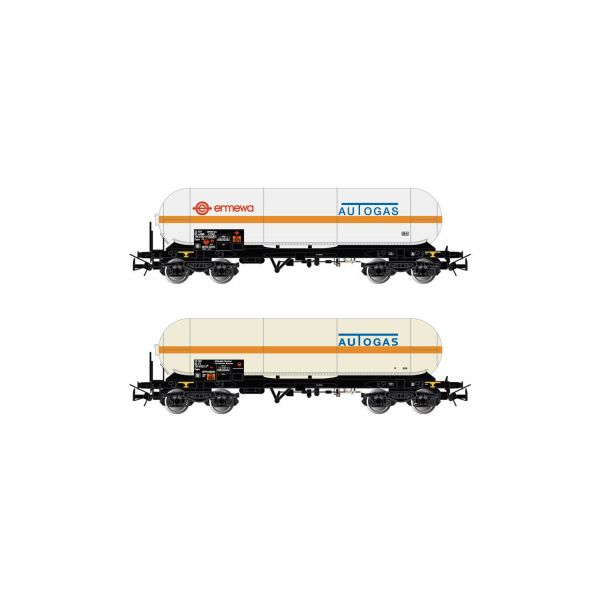 Rivarossi - Fs 2-p Gas Tank Wagon 4 Axles Zagkks Autogas V (12/21) * - RIV-HR6511