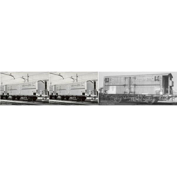 Rivarossi - Fs 3-p Refrigerated Wag. Hgb 2-axles W/r Str. Iii (12/22) *riv-hr6561