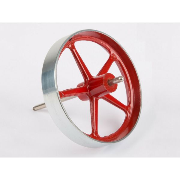 Wilesco - Schwungrad 80 Mm Rot/nickel D14 D141 D455 - WIL01680