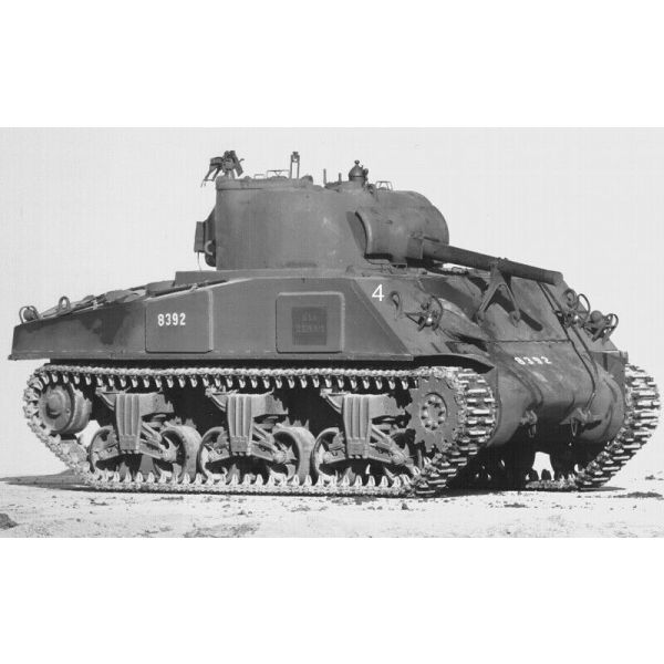 Zvezda - 1/72 M4 A2 (75mm) Sherman Medium Tank (12/21) * - ZVE5063