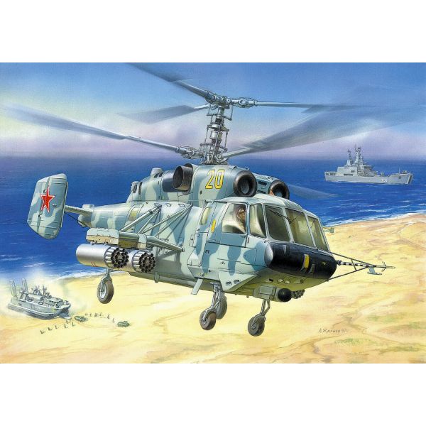 Zvezda - 1/72 Kamov Ka-29 (Rr) (8/21) * - ZVE7221
