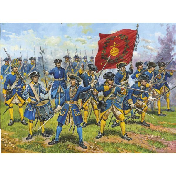 Zvezda - 1/72 Swedish Infantry (Rr) (9/22) *zve8048
