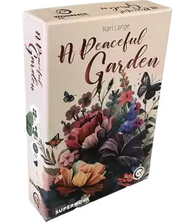 A Peaceful Garden - Gioco di Strategia per 2 Giocatori | Eco-Friendly in Cartone 3D | Divertente e Stimolante!