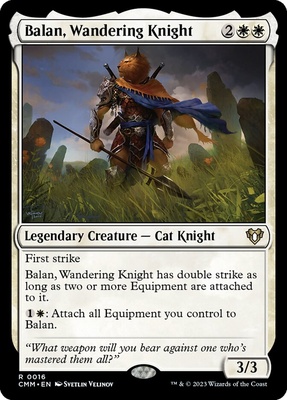 Balan, Wandering Knight Commander Masters      Foil