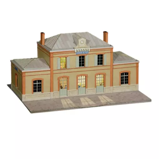 Bâtiment voyageurs OUEST avec ailes (Dozulé-Putôt) - Régions et Compagnies GAR201 - HO 1/87