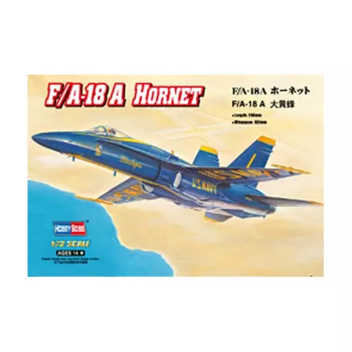 Velivolo da combattimento - F/A-18A Hornet - Hobby Boss 80268 - 1/72