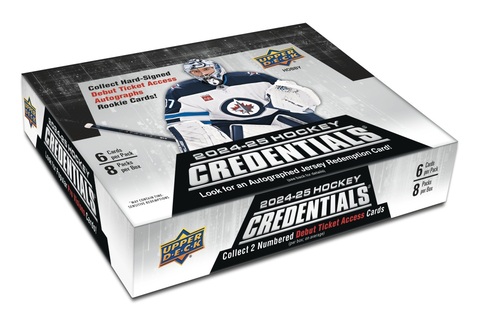 2024-25 Upper Deck Credentials Hockey Hobby Box