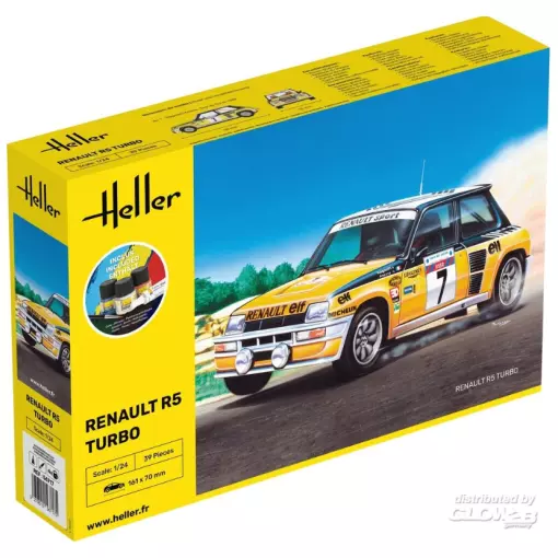Kit di montaggio Renault R5 Turbo - Heller 56717 - 1/24