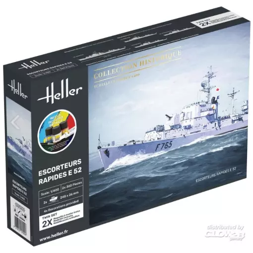 Escorteurs Rapides E 52 - HELLER 57094 - 1/400