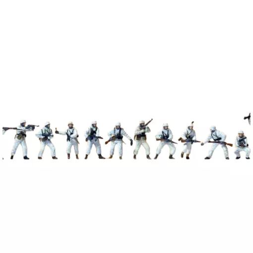 Soldats Allemands 1943/1945 - Preiser 16604 - HO 1/87