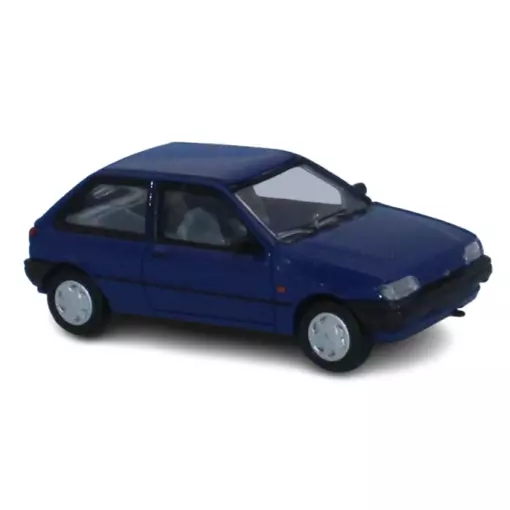 Ford Fiesta MK III 1993 - Bleu foncé - PCX 870462 - HO 1/87