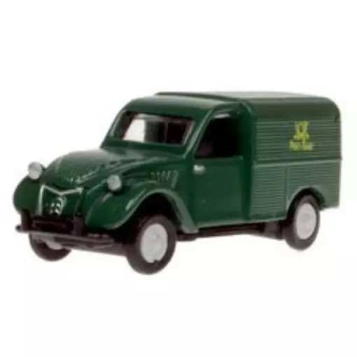 Camionnette Citroën 2CV AU "POSTES" (Sarre) de 1952 - Makette 87002 - HO 1/87