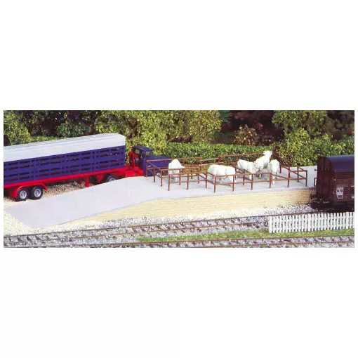 Rampa per il carico di animali - SAI 125.1 - HO 1/87 - 360 x 100 x 17 mm