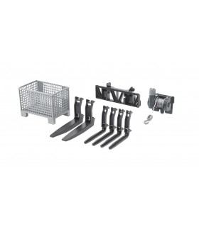 Accessorio: forche, cesta e verricello