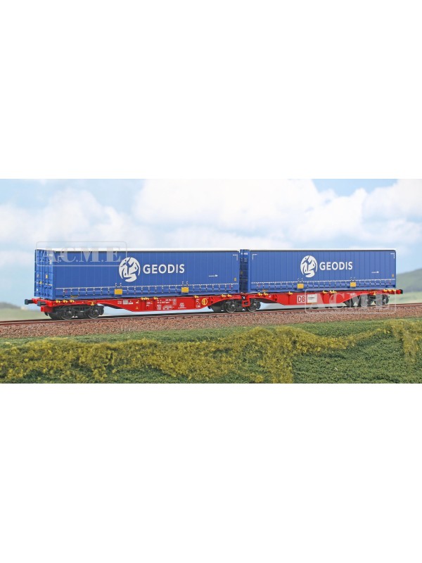 ACME 40490 Scala HO Carro intermodale DB Cargo Polska con casse mobili Geodis - IN ACCONTO