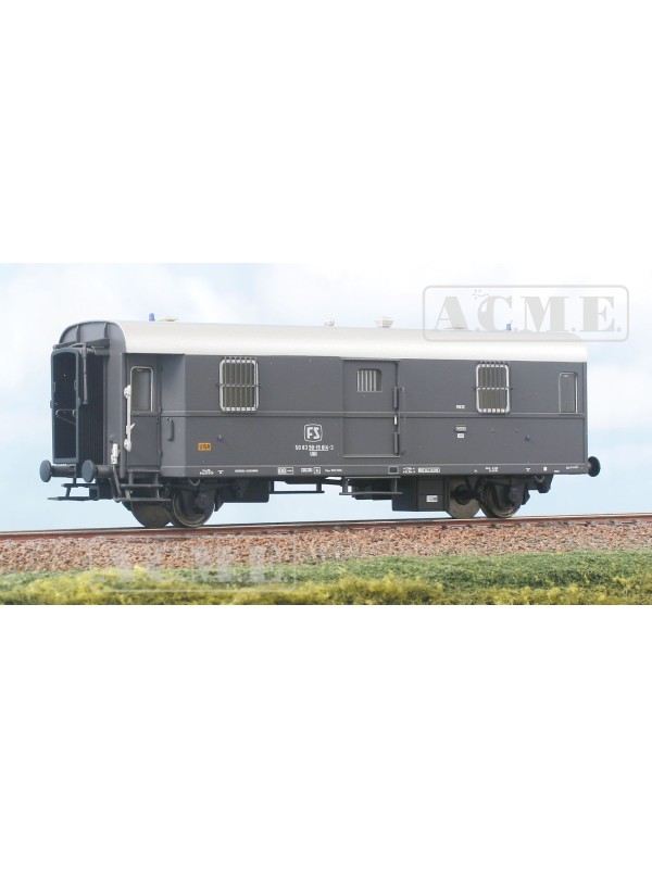 ACME 51200 Scala HO Postale FS Tipo 1964 T con griglie ai vetri grigio epoca IV