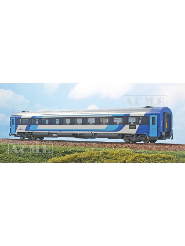 ACME 52074 Scala HO Carrozza di 2^ classe a salone Bpmz in livrea MAV-Start - IN ACCONTO