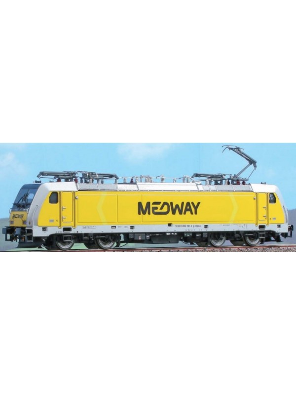 ACME 60528 Scala HO Locomotiva elettrica TRAXX 186 281 in livrea Medway epoca VI