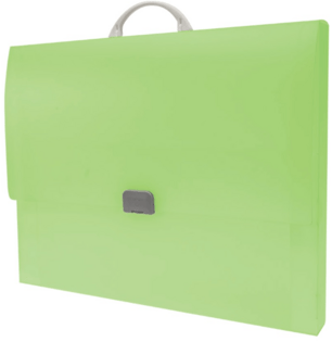 Valigetta per disegni/documenti, formato A3 - verde