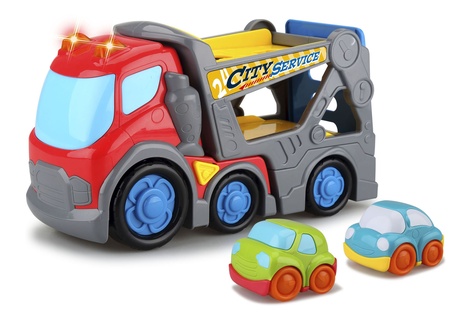 Kiddy Auto carro attrezzi con effetti 31 cm 2 auto 9 cm