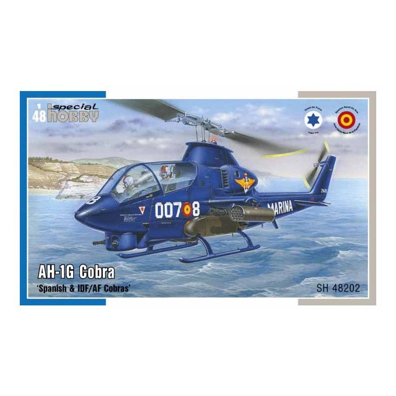 AH-1G Cobra. Cobra spagnoli e IDF/AF. SPECIAL HOBBY SH48202