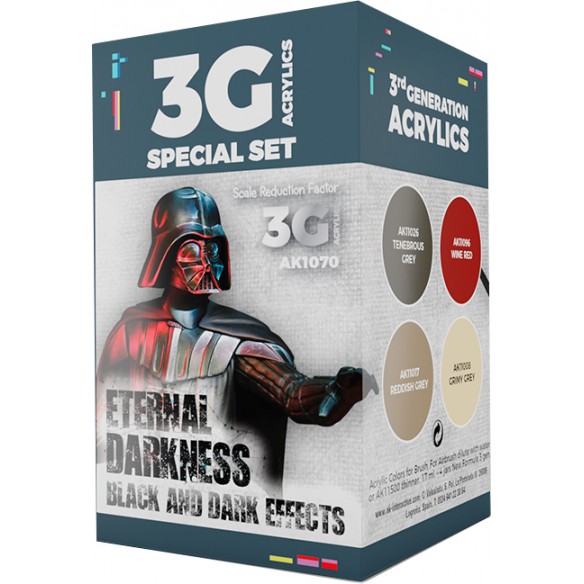 AK - Set di Pittura Eternal Darkness - AK1070