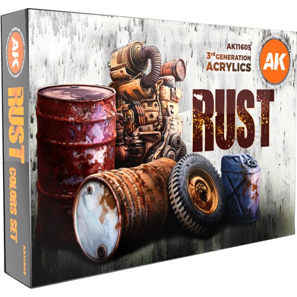 AK - Set di Pittura Rust - AK11605