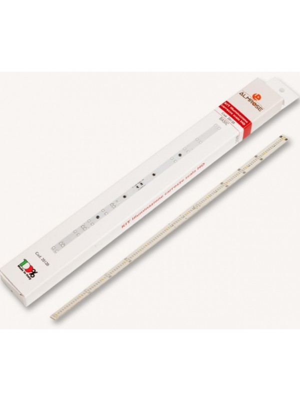 ALMROSE 2-20120/CW Scala HO Scheda luci BASIC a 12 led bianco freddo scala H0