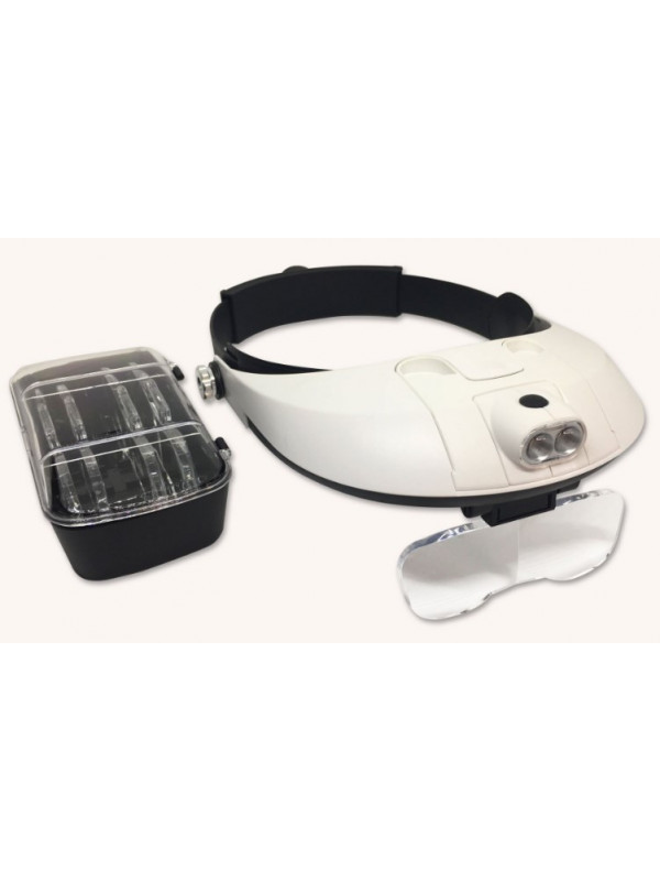 ALMROSE 4-50111 Visiera con lenti d'ingrandimento