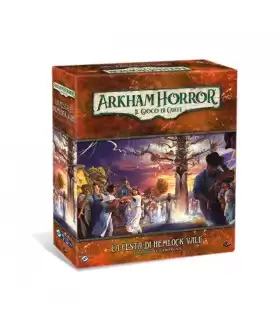 Arkham Horror LCG: La Festa di Hemlock Vale - Espansione Campagna per 1-4 Giocatori, Horror e Suspense