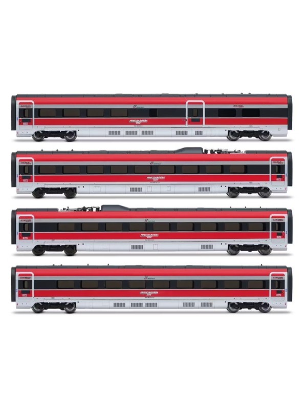 ARNOLD HN3512 Scala N Set quattro carrozze aggiuntive Frecciarossa 1000