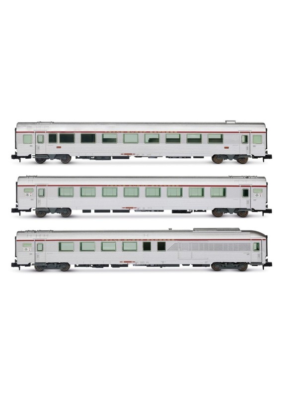 ARNOLD HN4501 Scala N Set tre carrozze TEE Mistral Nizza - Parigi epoca IV