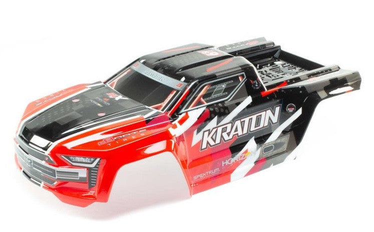 Arrma Carrozzeria verniciata in rosso KRATON 6S BLX ARA406156