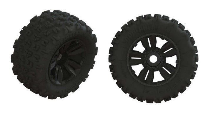 Arrma dBoots Copperhead2 SB MT 4,9" pneumatici + cerchi (x2) ARA550061