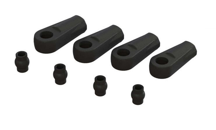 Arrma Set di maniglie + teste (x4) ARA320501