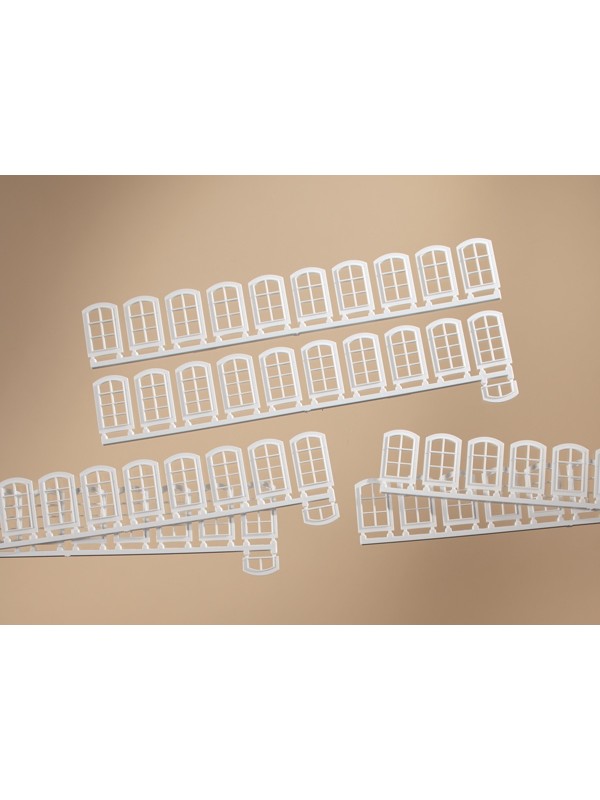 AUHAGEN 80200 Scala HO Finestre bianche industriali