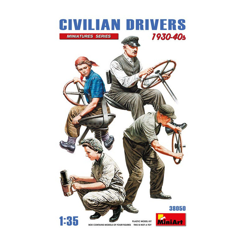 Autisti civili, 30-40 anni. MINIART 38050