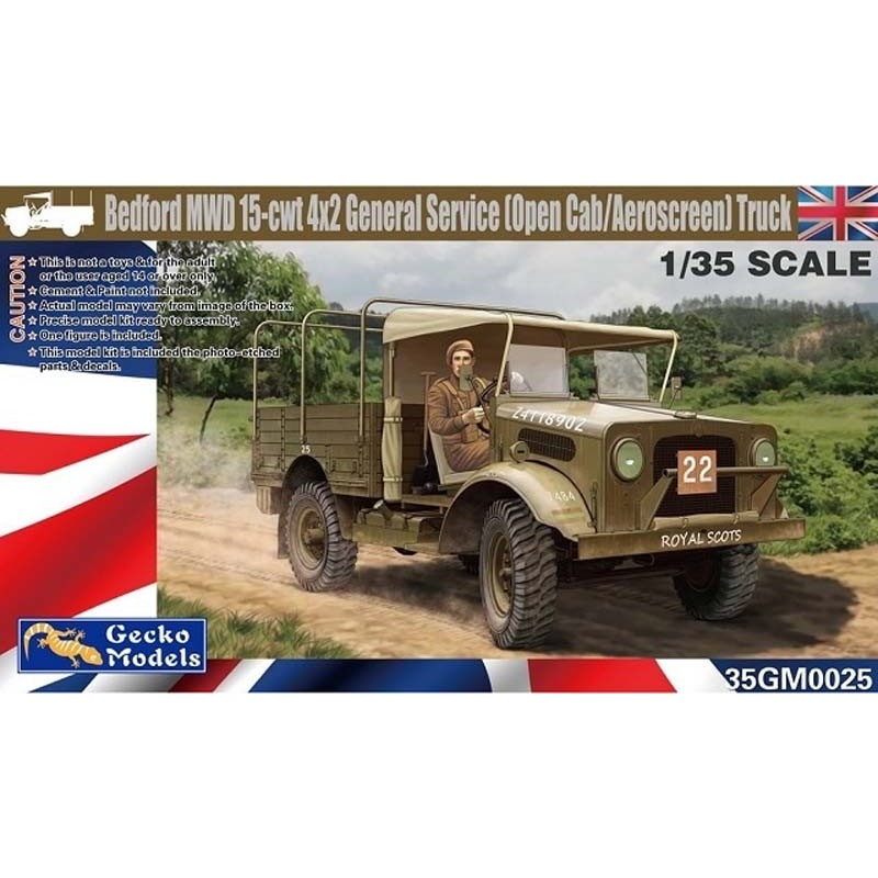 Camion Bedford MWD 15 cwt. GECKO MODELS 35GM0025