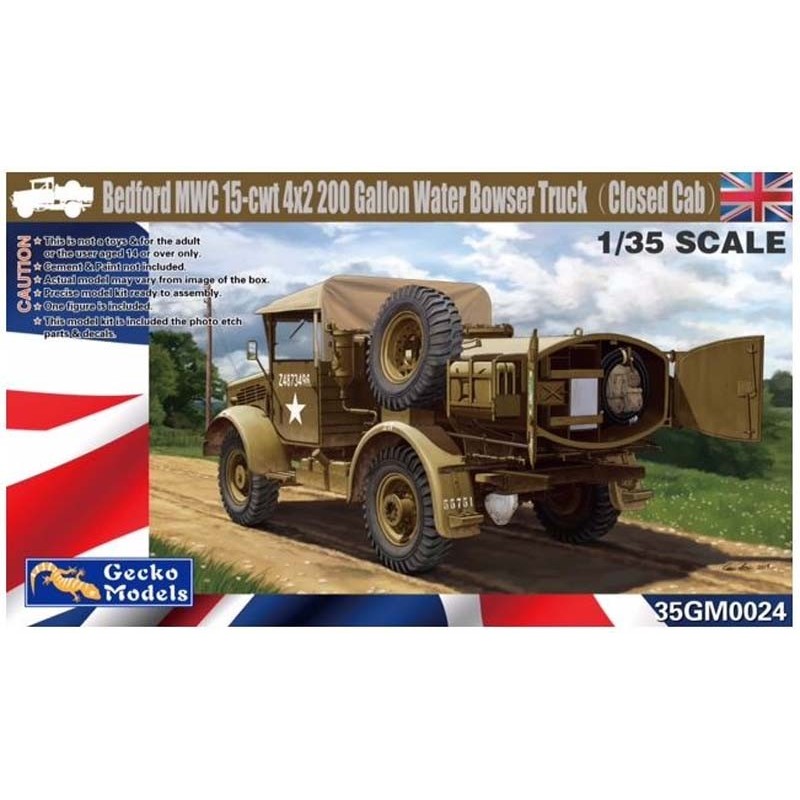 Autocisterna Bedford. GECKO MODELS 35GM0024