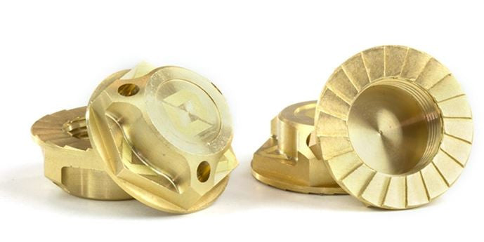 Avid Dadi a triade 17 mm Ottone (x4) AV1822-BRS