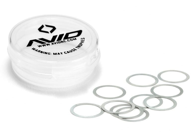 Avid Rondelle di spessore 10x12,5x0,1 mm (x10) AV-SHIM-SS-1001