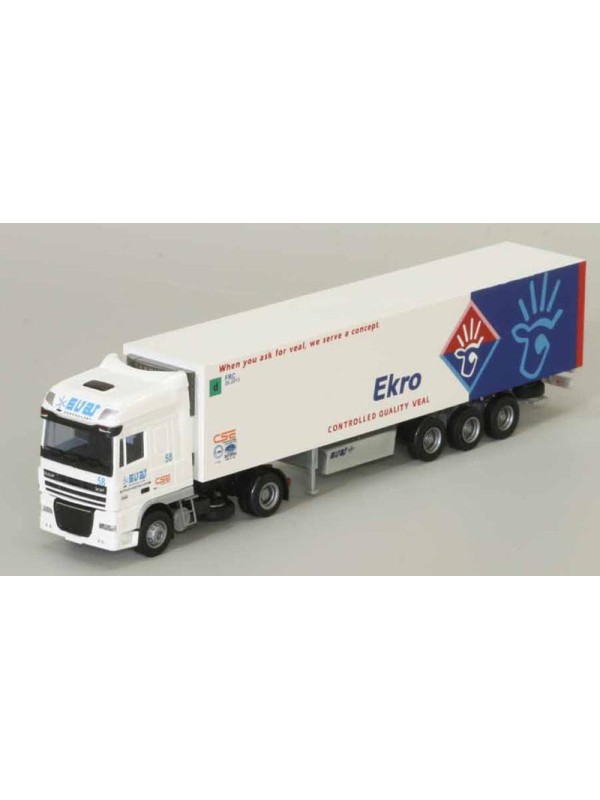 AWM 74171 Scala HO DAF XF 105 SSC con semirimorchio frigorifero SVAT/Ekro