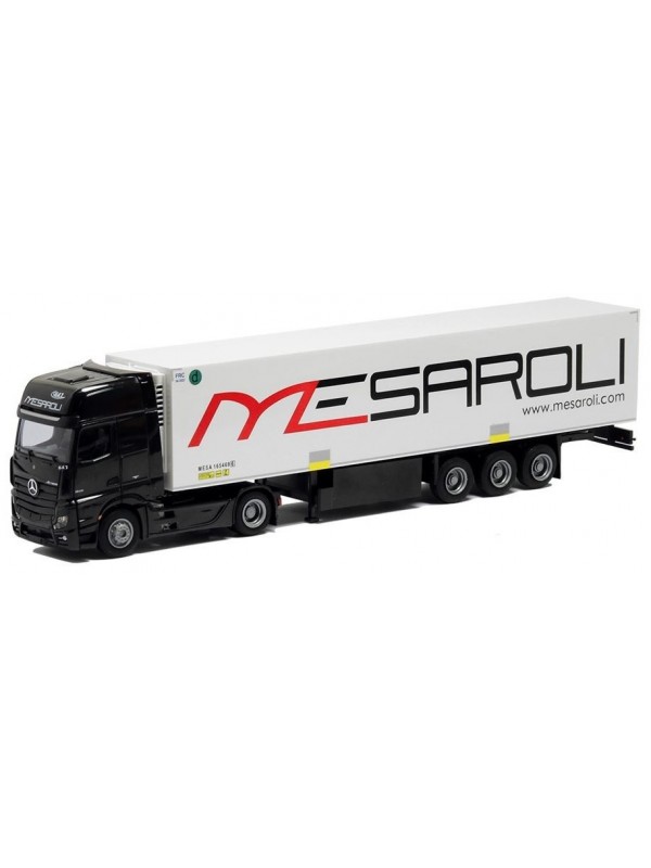AWM 75106 Scala HO MB Actros 2 Giga con semirimorchio frigorifero Mesaroli