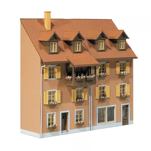 Casa in rilievo 2 pezzi HO 1/87