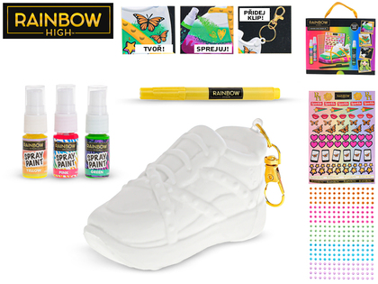 Rainbow High set per la creazione di portachiavi 3D