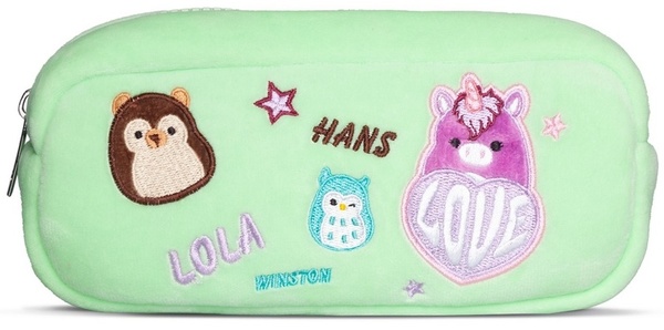 Custodia Squishmallows per la scuola - mix verde