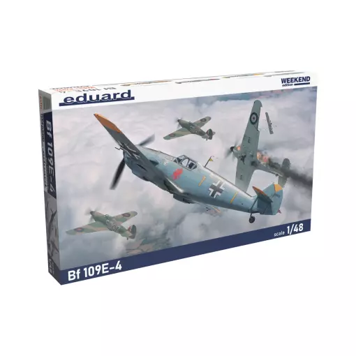 Avion de combat Allemand - BF109E-4 - Eduard Plastic Kits 84196 - 1/48