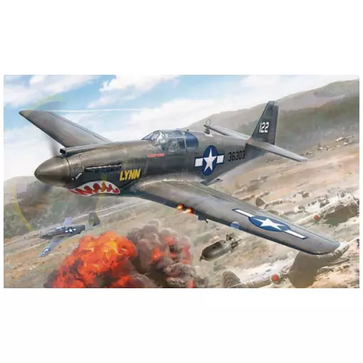Aereo P-51A Mustang - ITALERI I1423 - 1/72 - 1939-1945
