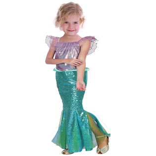 Costume da sirena 92-104 cm
